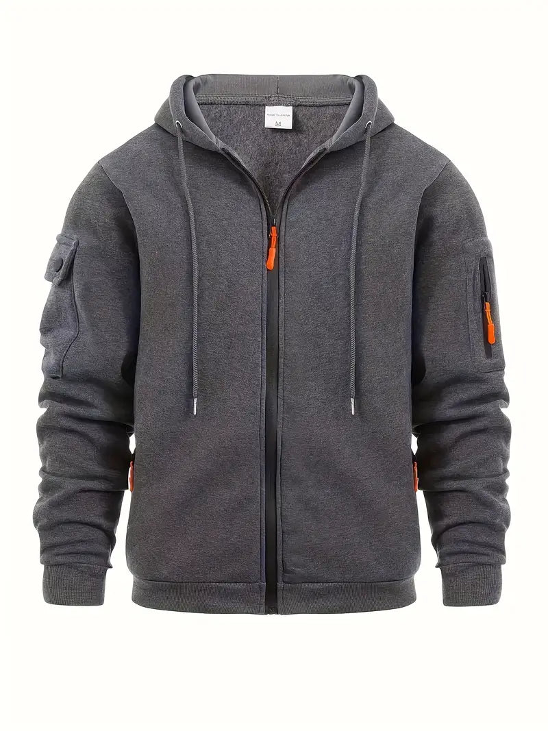 Enzo | Sweat à capuche en laine pour hommes