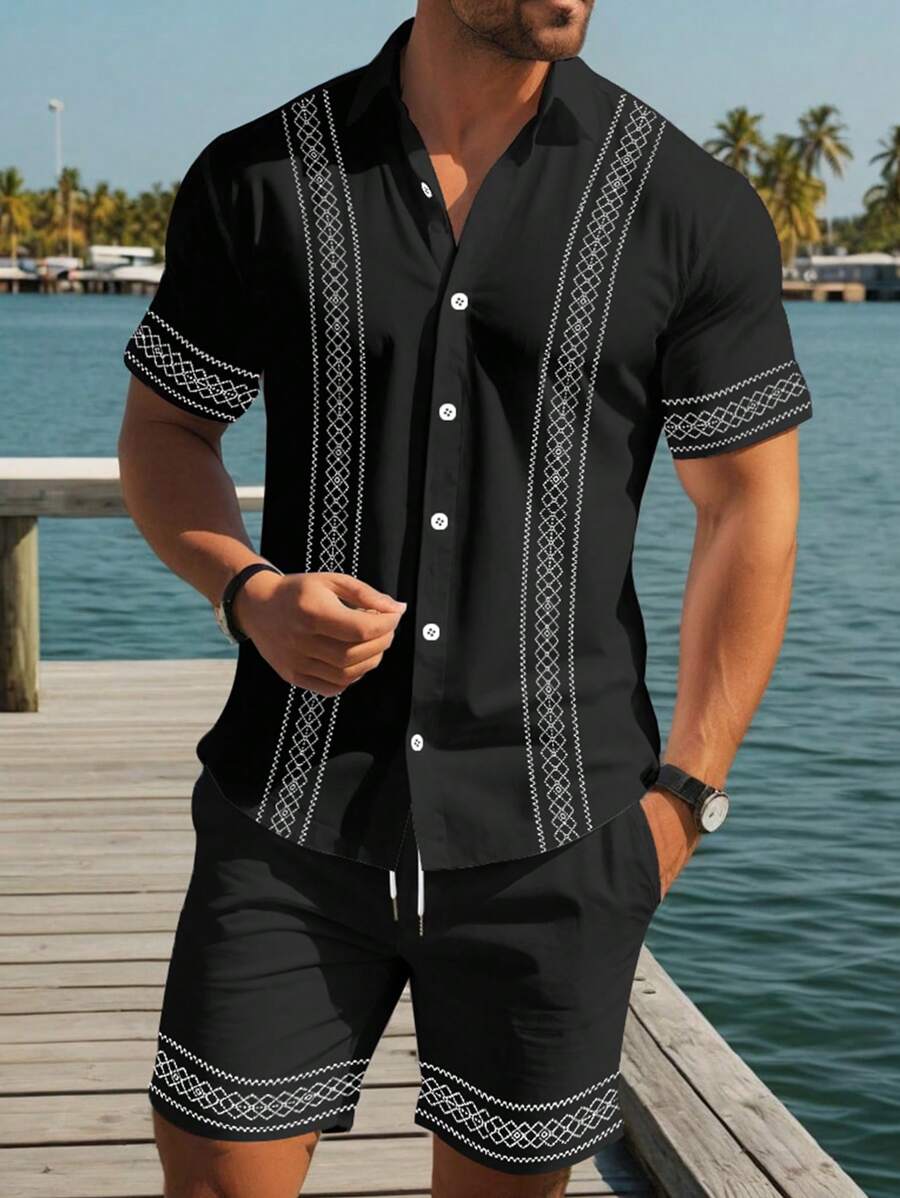 Esteban | Ensemble d'été 2 pièces pour homme