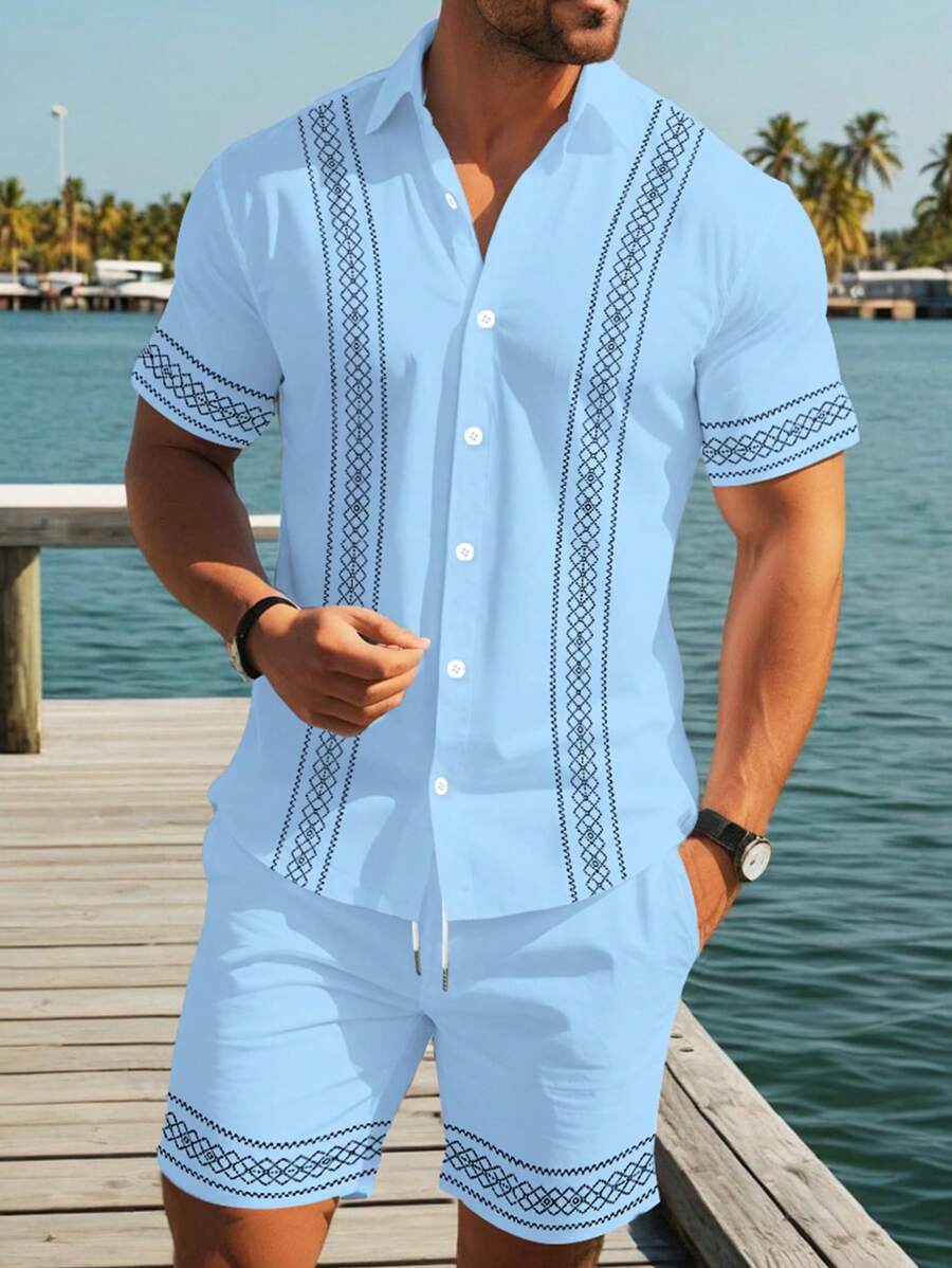 Esteban | Ensemble d'été 2 pièces pour homme