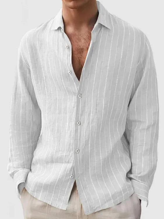 Maxime | T-shirt henley manches longues