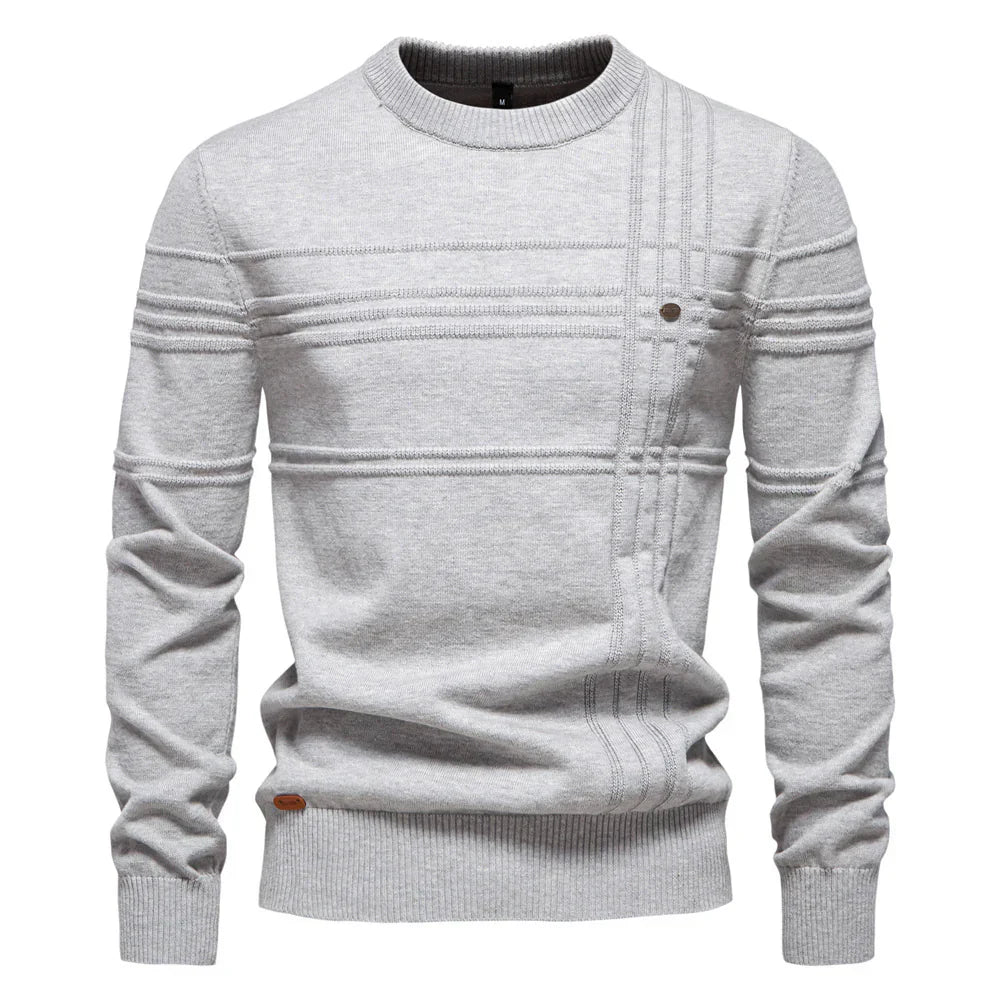 Quentin | Pull élégant avec motif poitrine pour homme