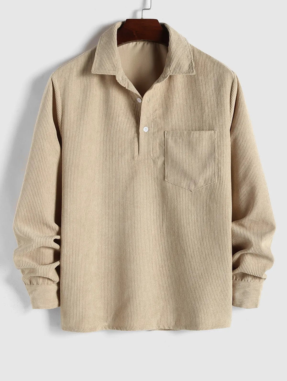 Louis - Pull en Coton Velours Vintage