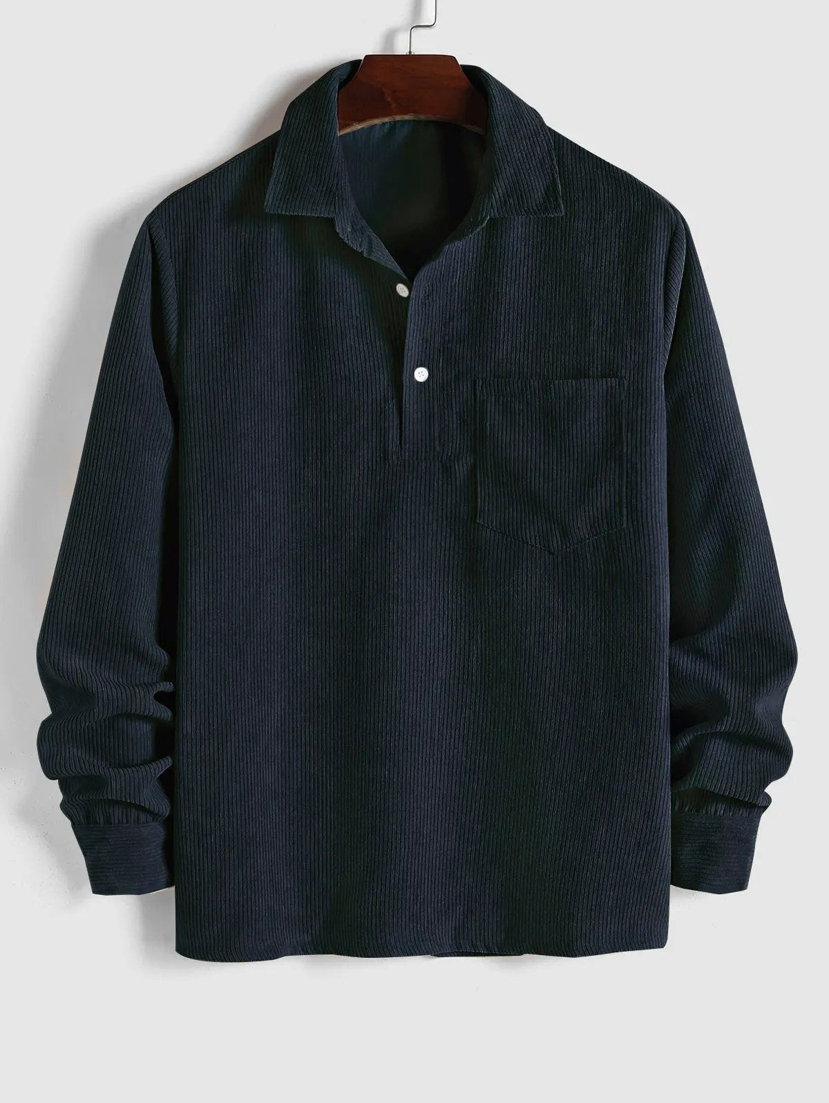 Louis - Pull en Coton Velours Vintage