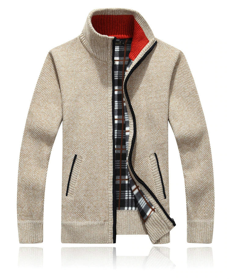 Noé | Cardigan homme en maille avec zip