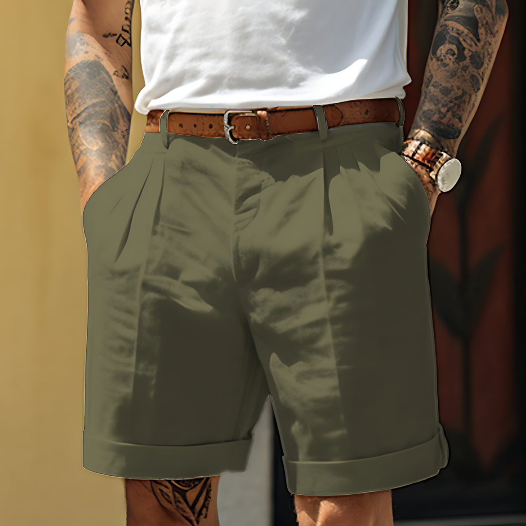 Shorts pour hommes élégants en coton pour toutes les occasions