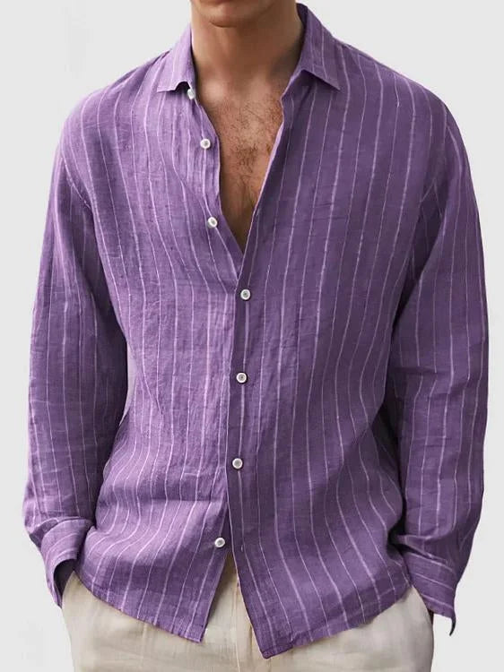 Maxime | T-shirt henley manches longues