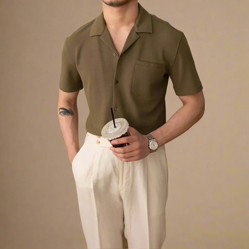 Gabriel | Chemise décontractée à manches courtes