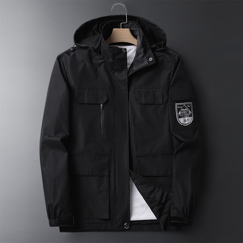 Ethan | Veste imperméable homme pour la randonnée et le sport