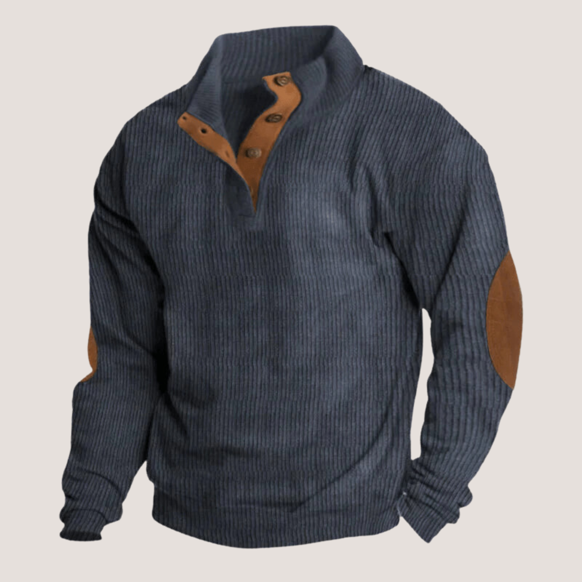 Nicolas | Pull en velours côtelé pour homme