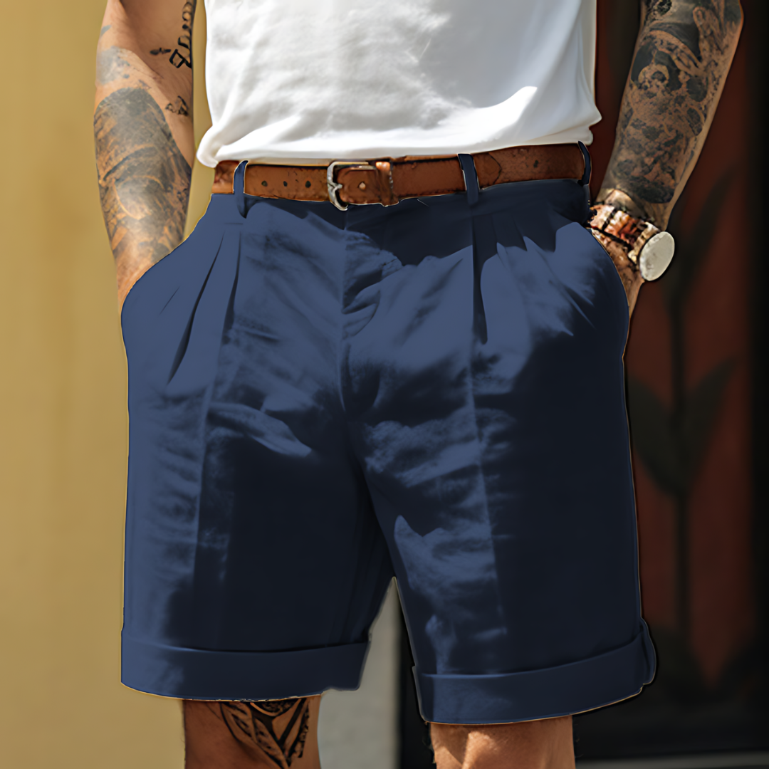 Shorts pour hommes élégants en coton pour toutes les occasions