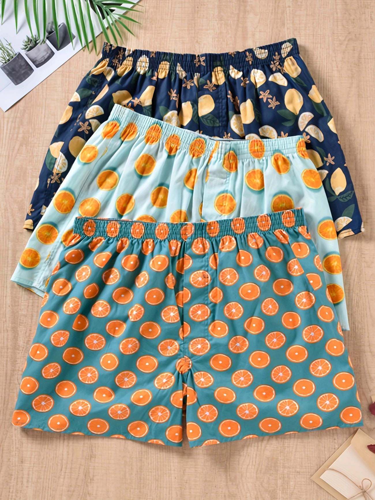 Boxers homme coton imprimé flèche multicolore