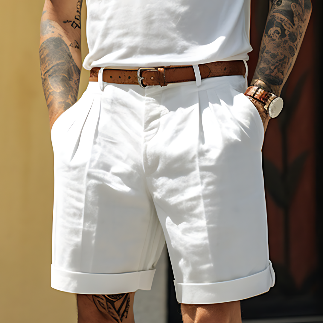 Shorts pour hommes élégants en coton pour toutes les occasions