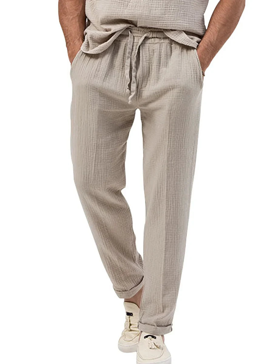 Sacha | Pantalon d'Été en Lin pour Homme