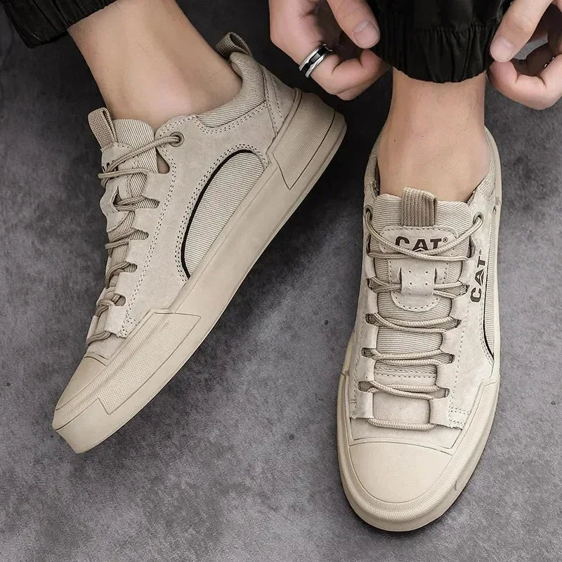 Baskets en cuir premium élégantes