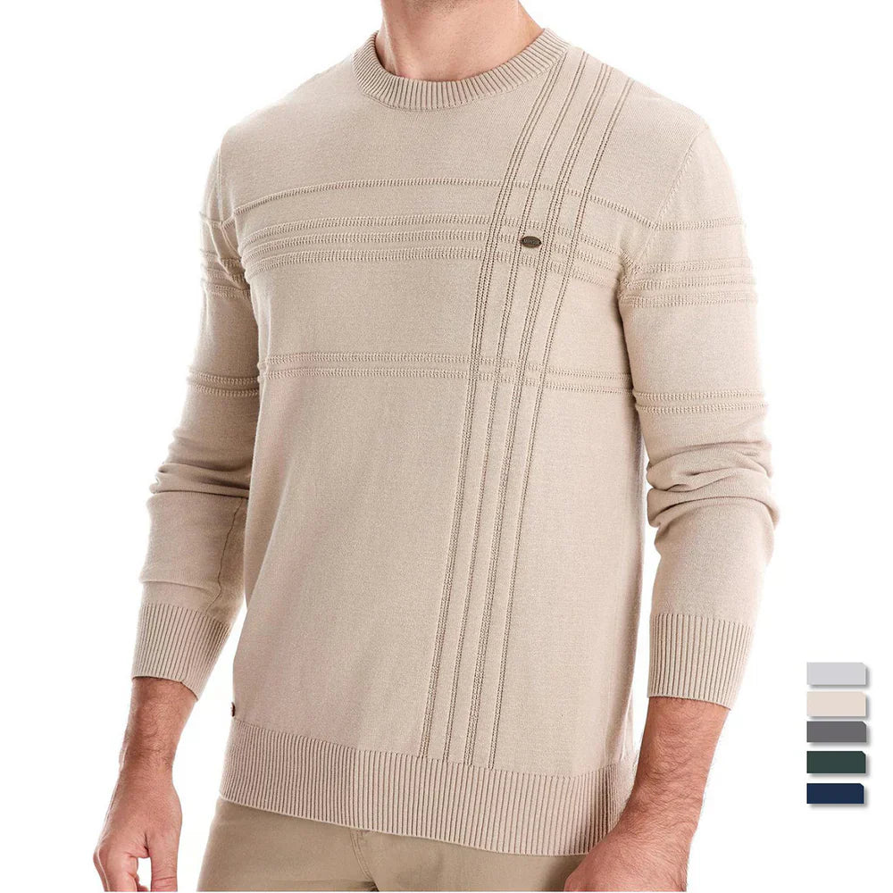 Quentin | Pull élégant avec motif poitrine pour homme