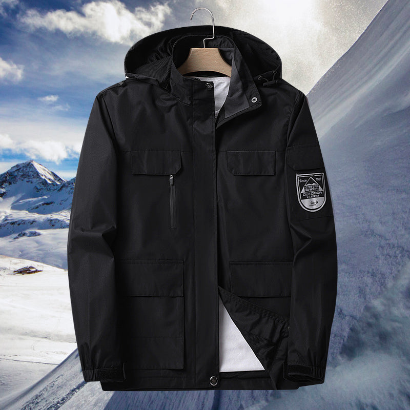 Ethan | Veste imperméable homme pour la randonnée et le sport