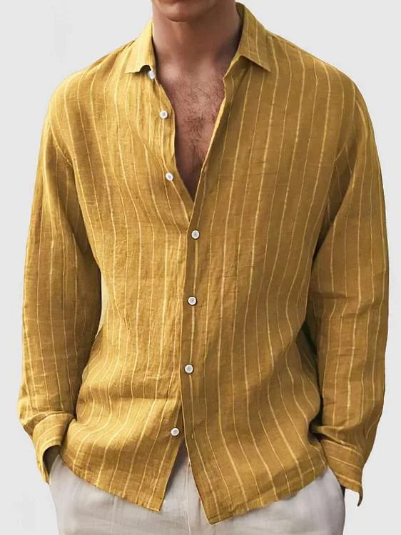 Maxime | T-shirt henley manches longues
