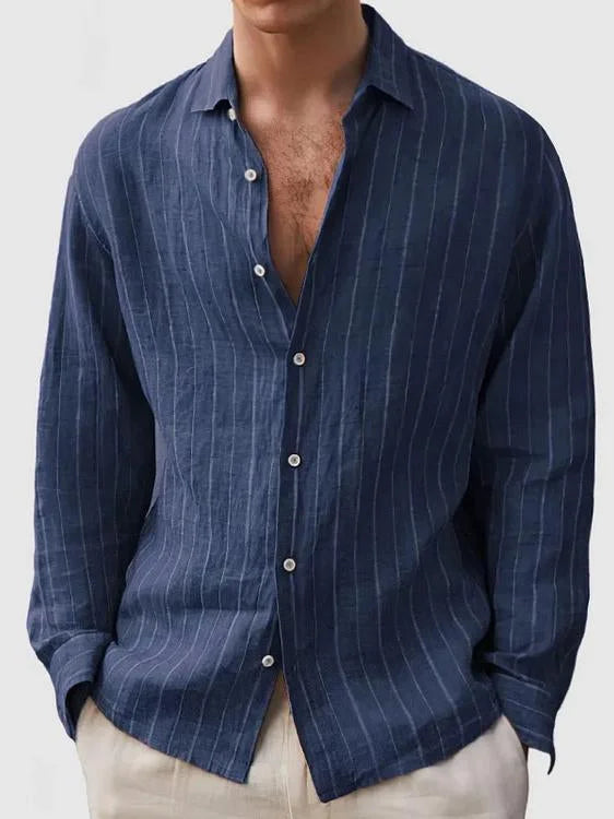 Maxime | T-shirt henley manches longues