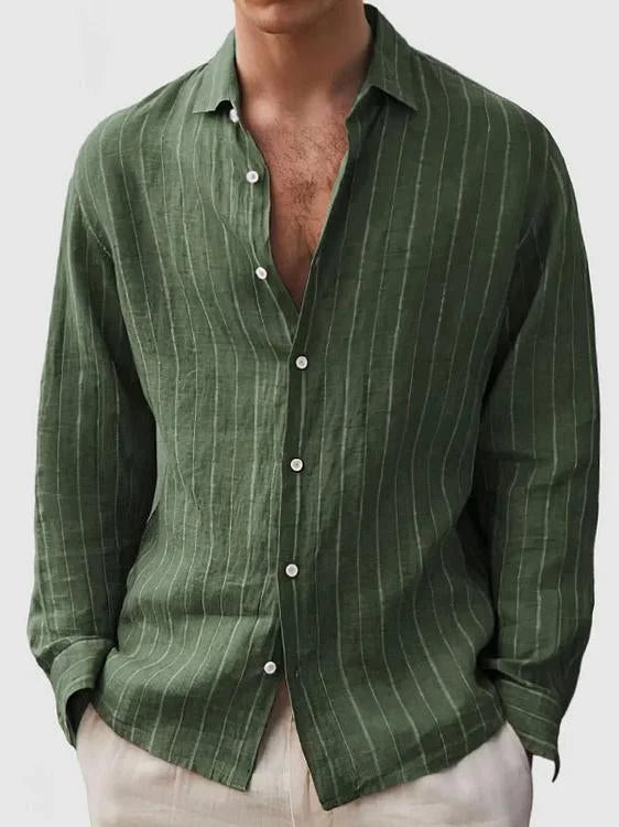 Maxime | T-shirt henley manches longues