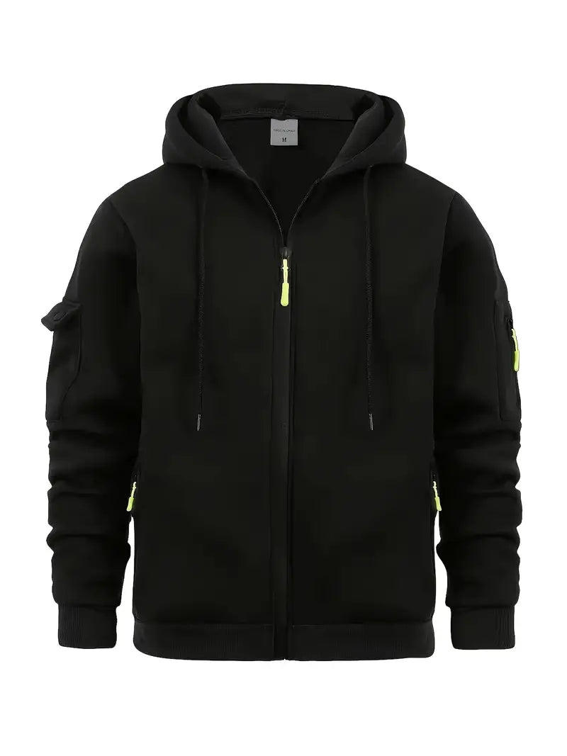 Enzo | Sweat à capuche en laine pour hommes