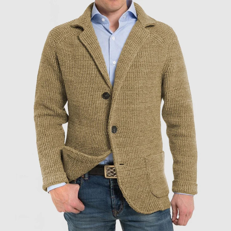 Gabriel | Cardigan homme en laine chaude et élégante