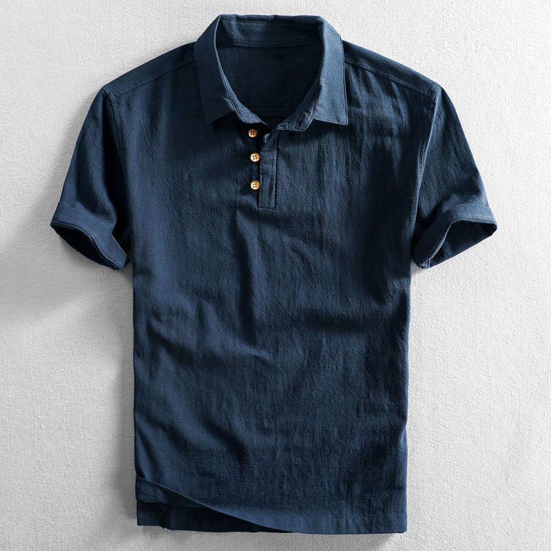 Polo de Luxe en Lin Homme