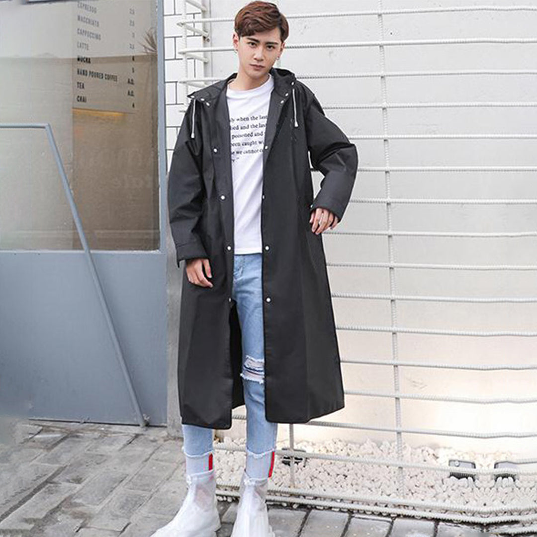 Bastien | Veste imperméable homme avec capuche élégante