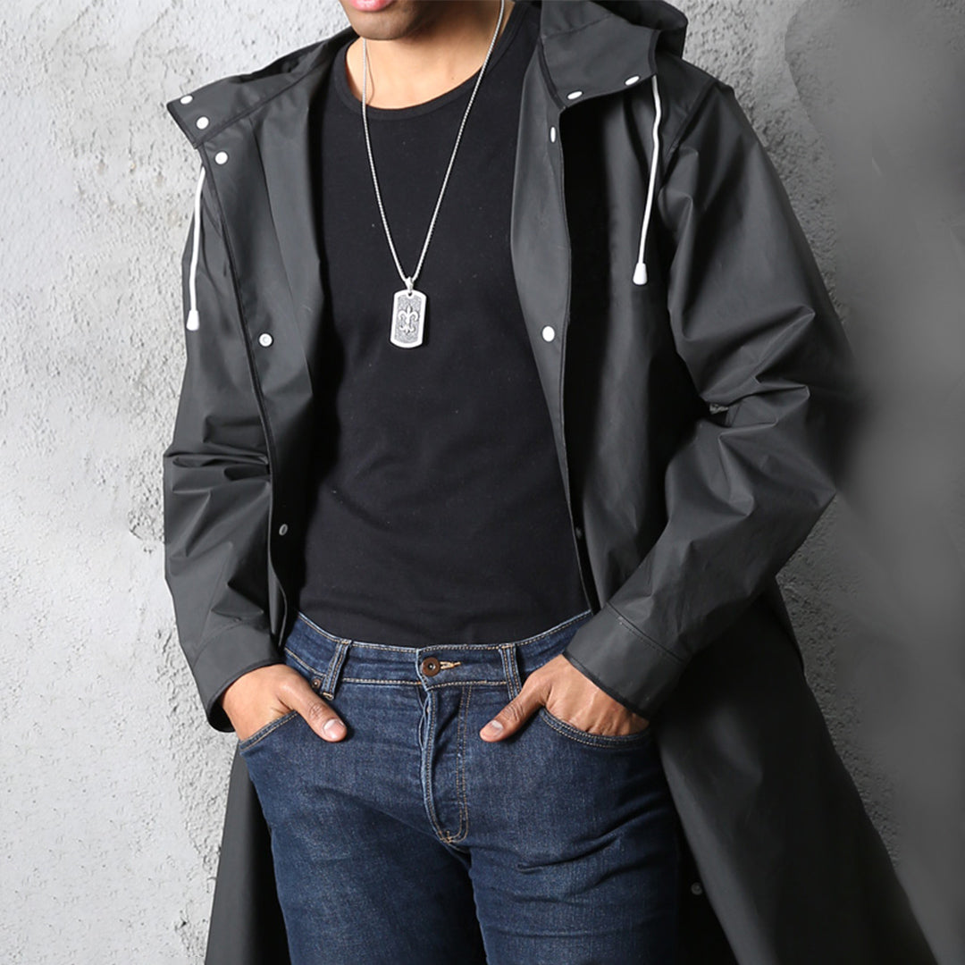 Bastien | Veste imperméable homme avec capuche élégante