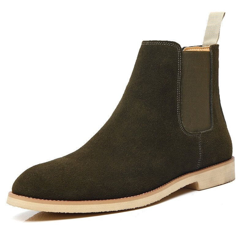 Homme Élitaire - bottes en daim