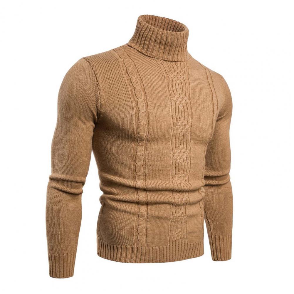 Clément | Pull col roulé en coton pour homme