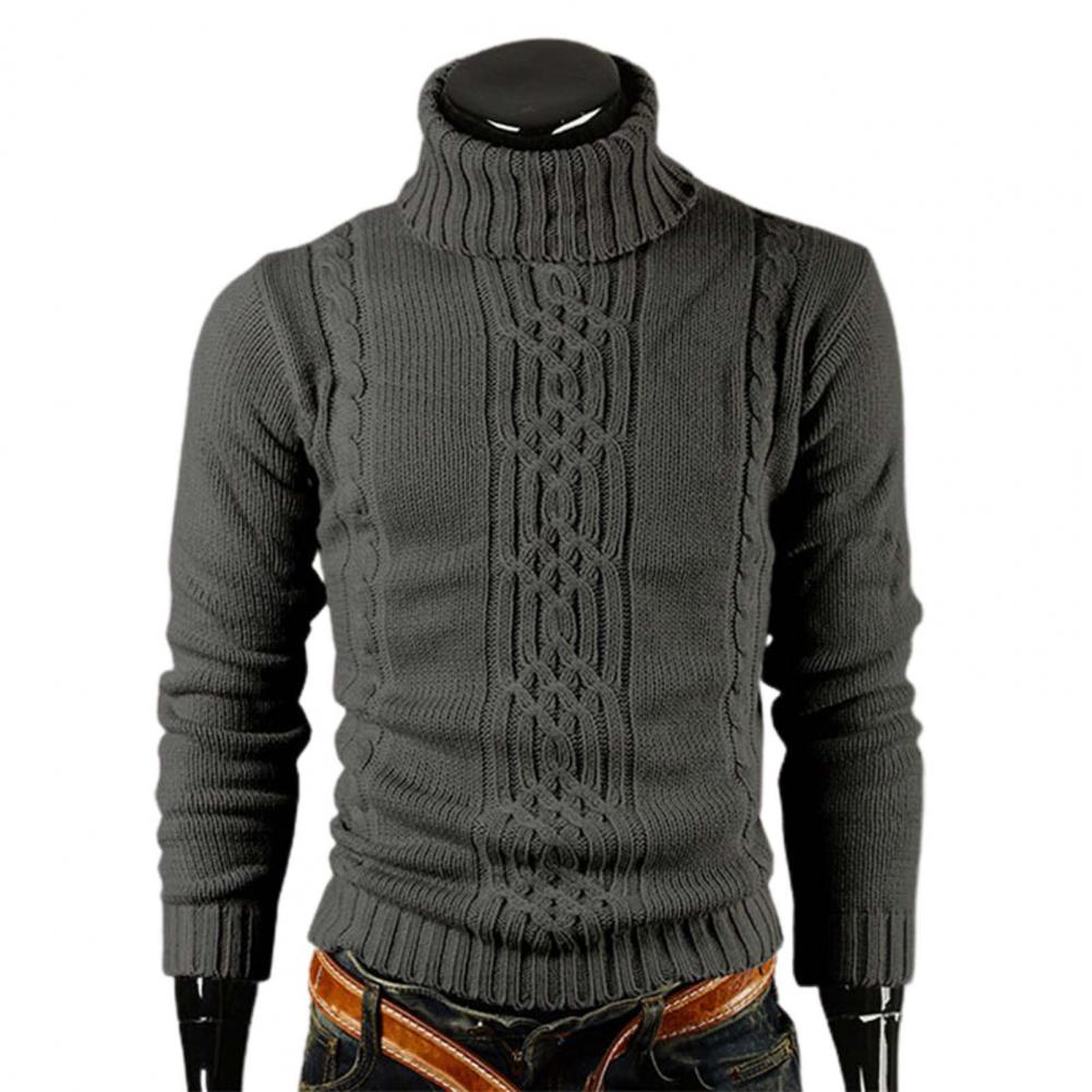 Clément | Pull col roulé en coton pour homme