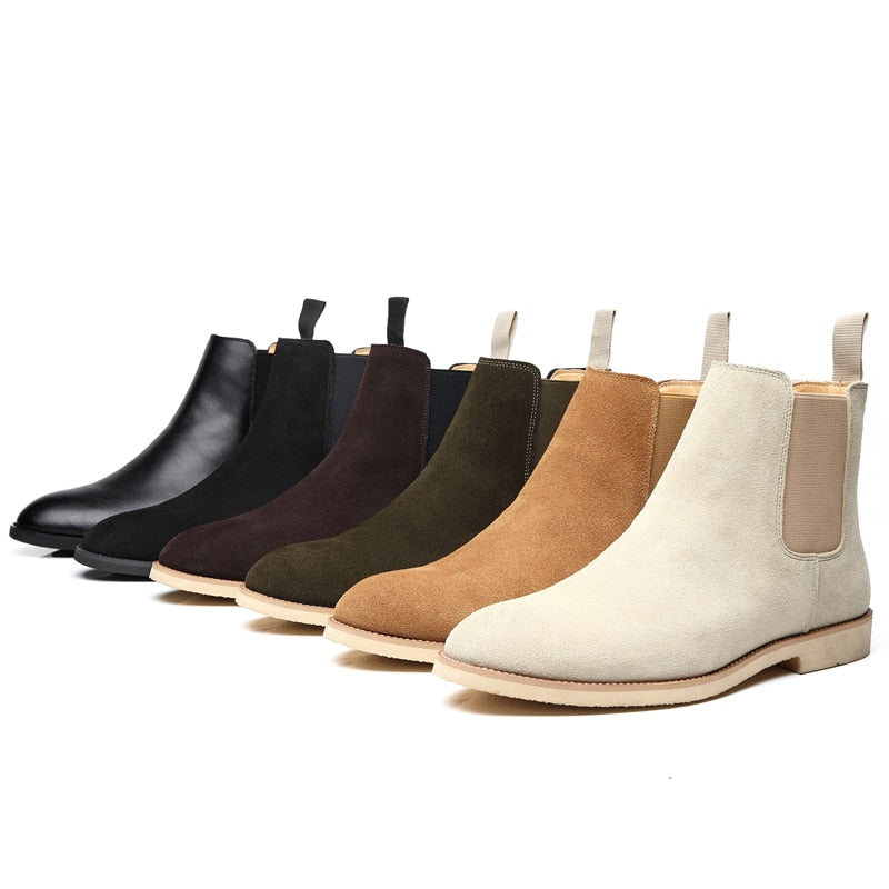 Homme Élitaire - bottes en daim