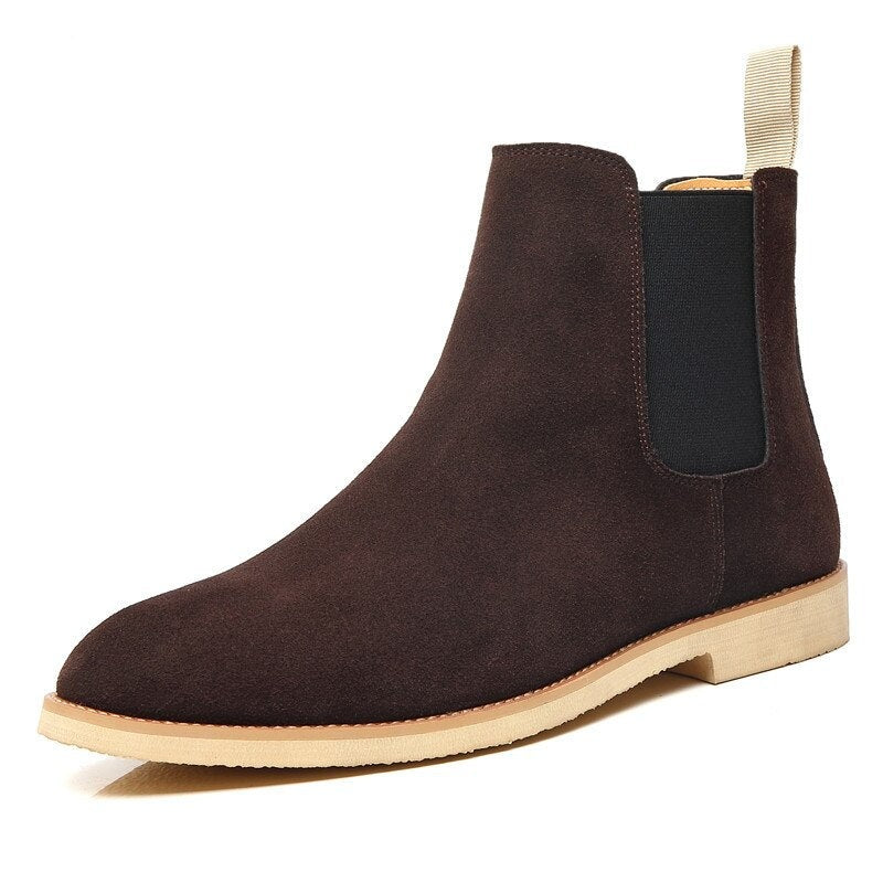 Homme Élitaire - bottes en daim