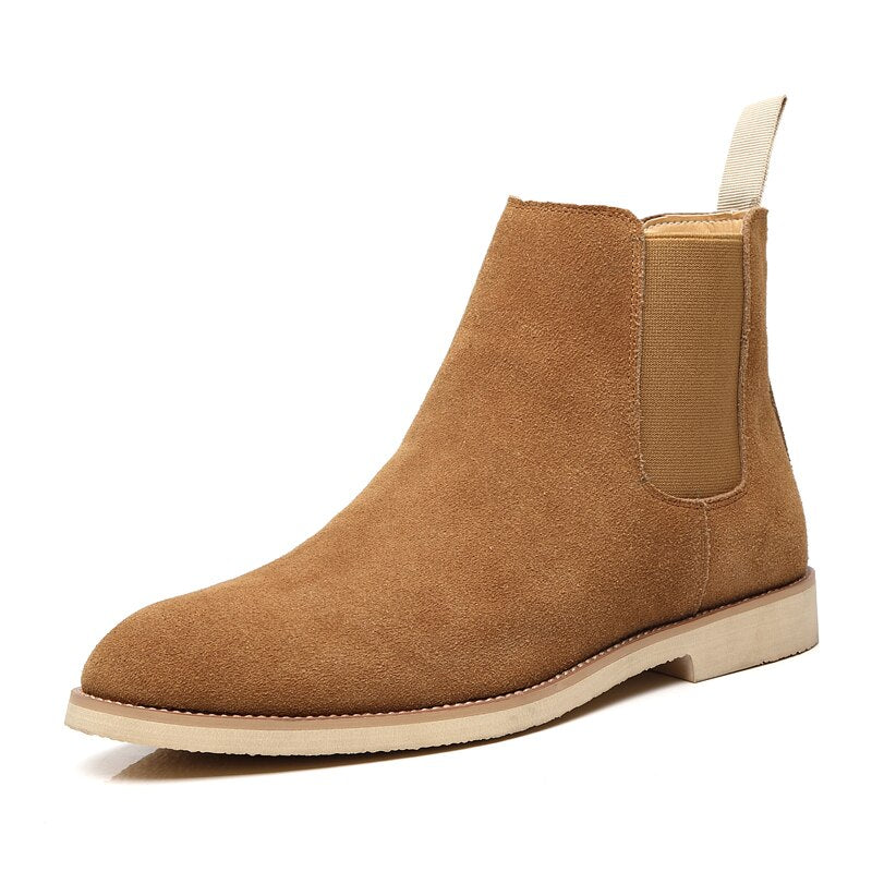 Homme Élitaire - bottes en daim