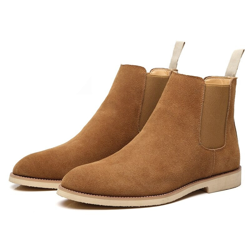 Homme Élitaire - bottes en daim