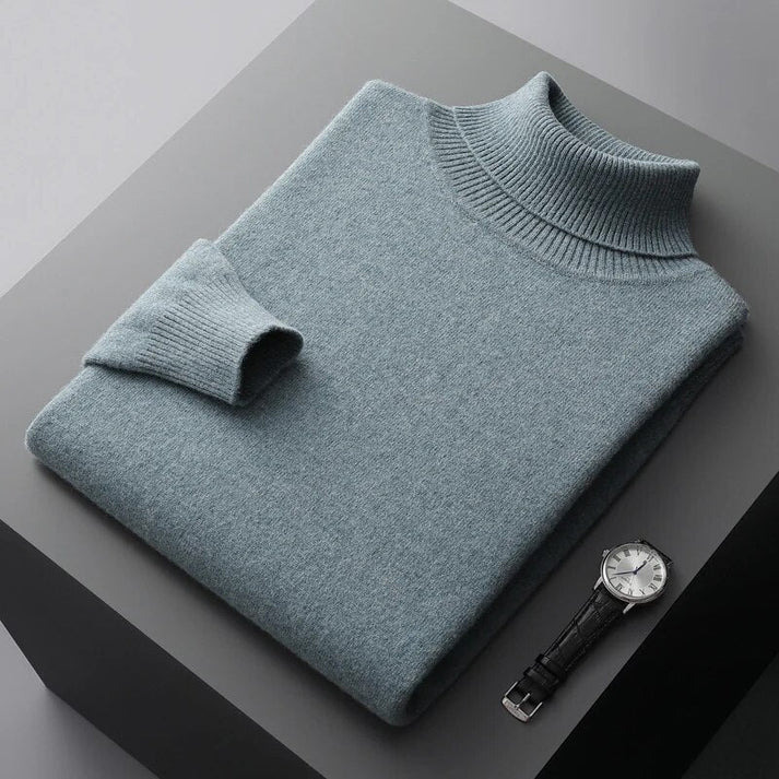 Mathis | Pull col roulé en cachemire pour homme