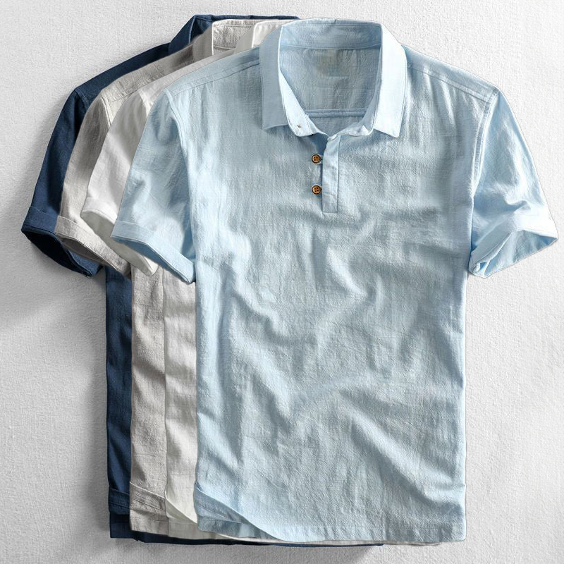 Polo de Luxe en Lin Homme