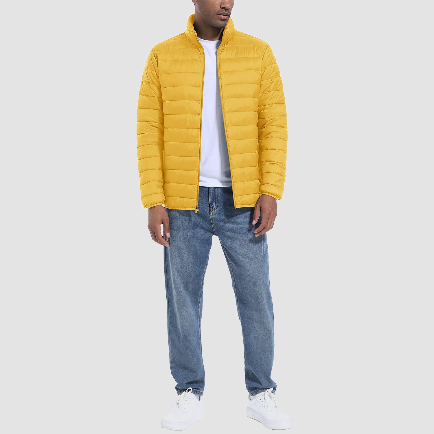 Veste Légère pour Homme, Déperlant, Idéale pour l'Hiver.