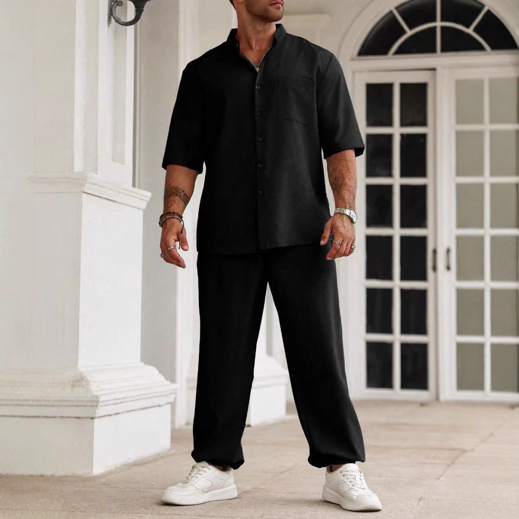 Ensemble d'Été Homme Coton et Lin