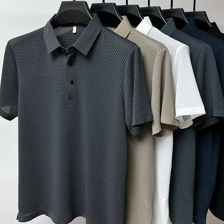 Lucas | Polo Premium pour Homme en Coton Piqué Smart Casual avec Coupe Ajustée