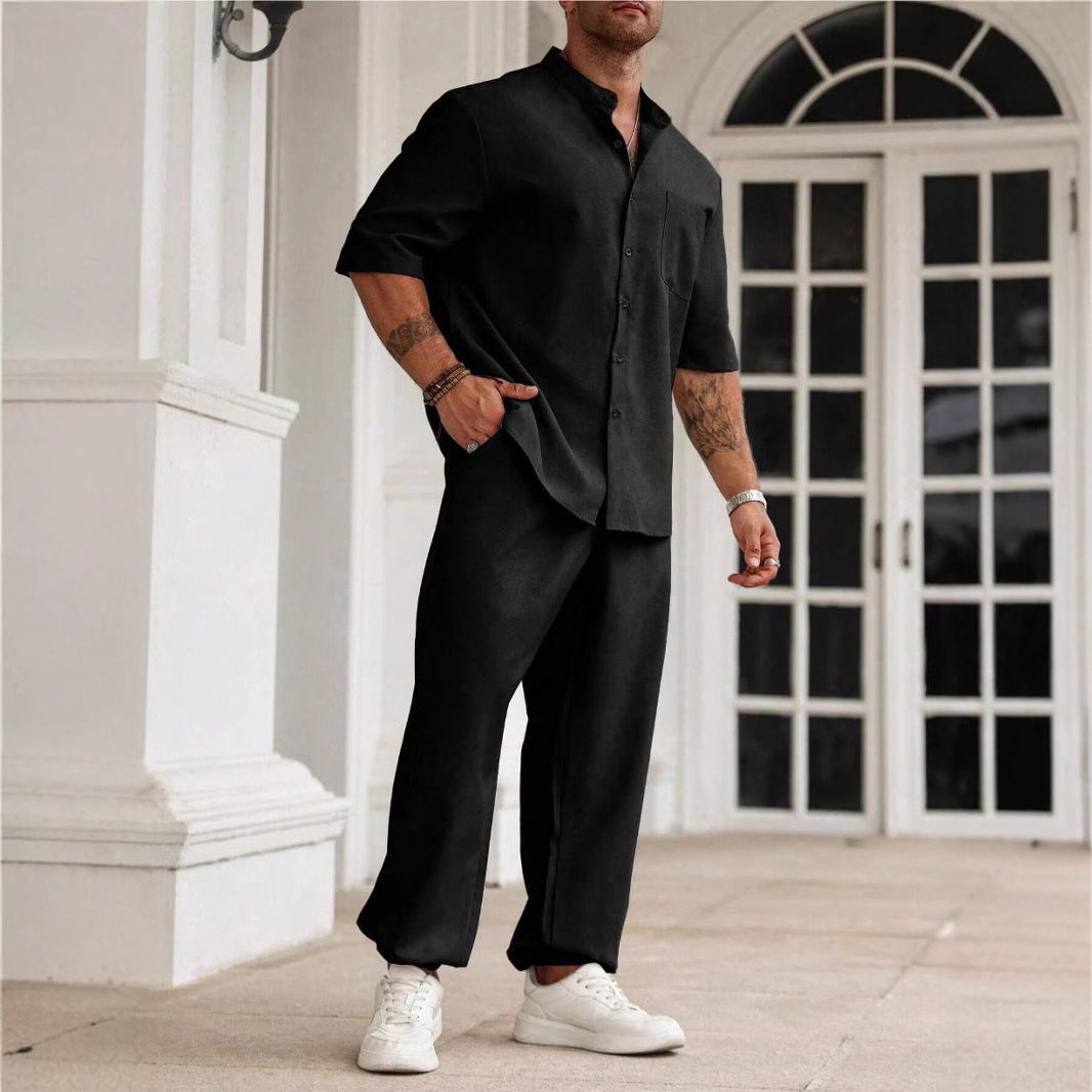 Ensemble d'Été Homme Coton et Lin