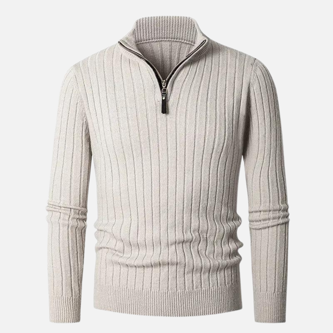 Hugo | Pull demi-zip élégant pour homme