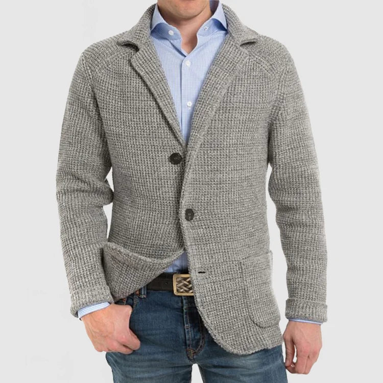 Gabriel | Cardigan homme en laine chaude et élégante