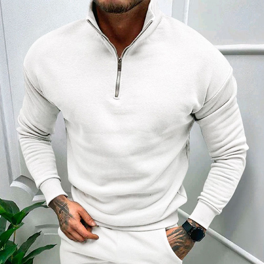 Gabriel | Pull demi-zip élégant pour homme