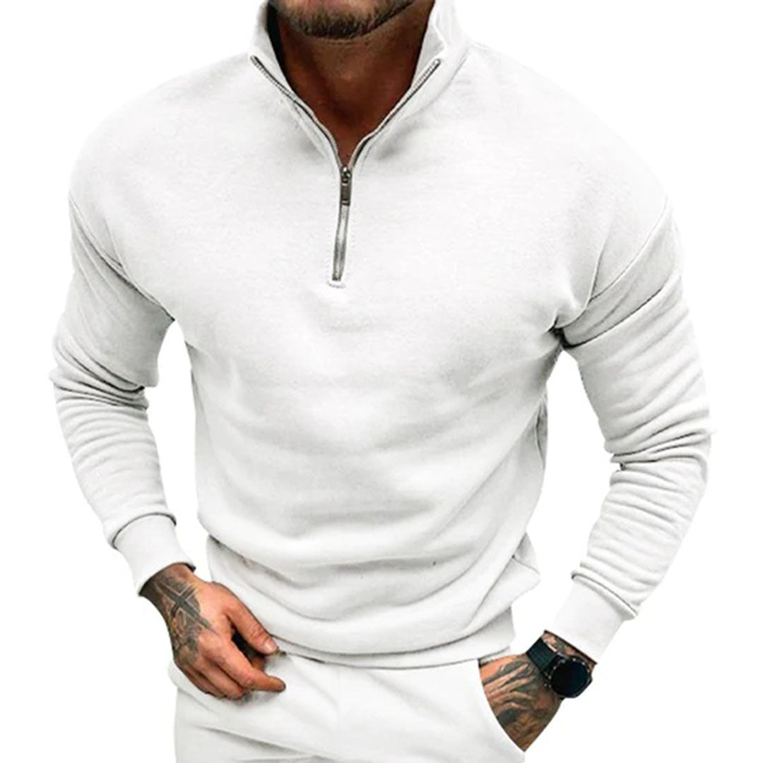Gabriel | Pull demi-zip élégant pour homme