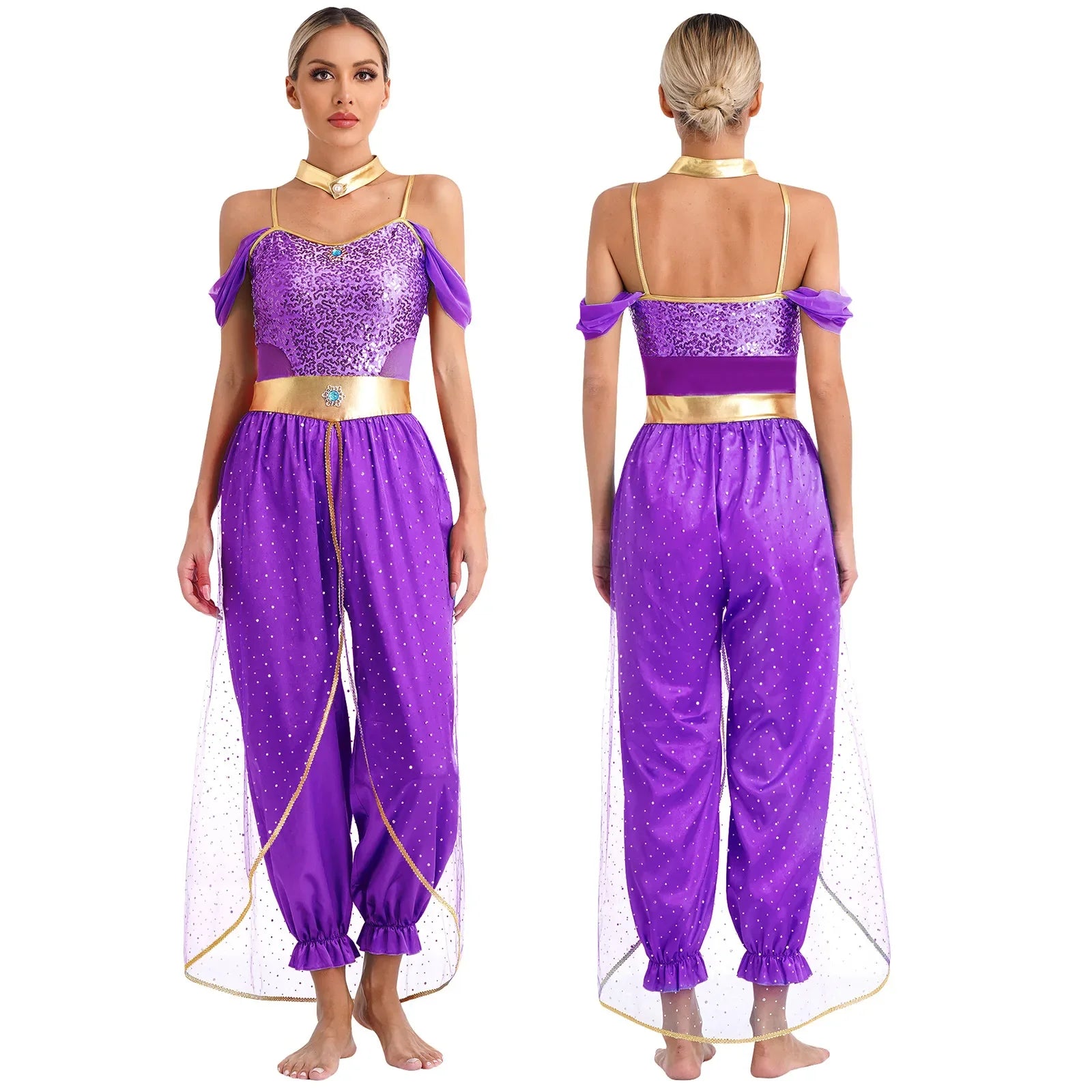 Costume de princesse des Mille et Une Nuits pour Halloween