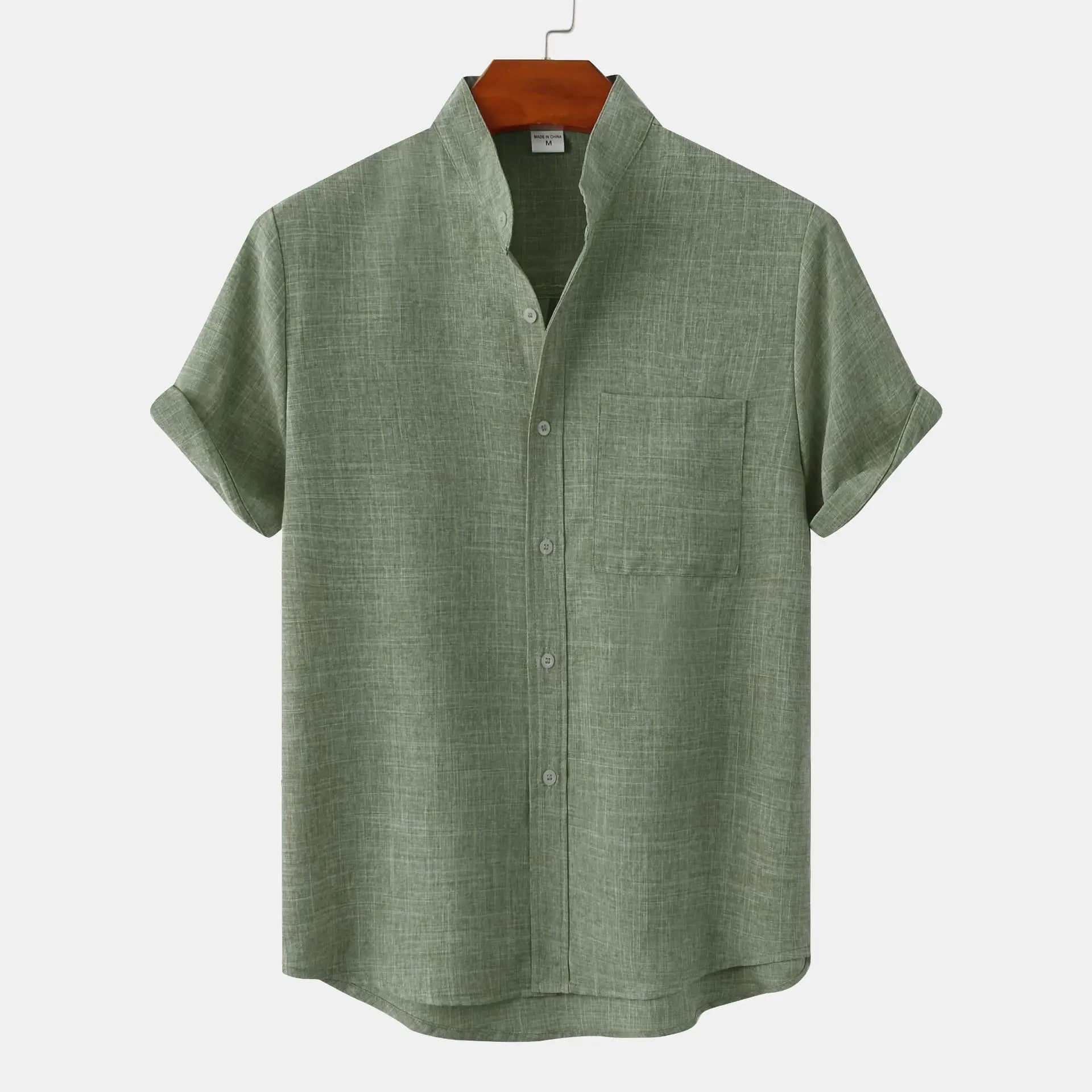 Chemise Élégante en Lin Respirant
