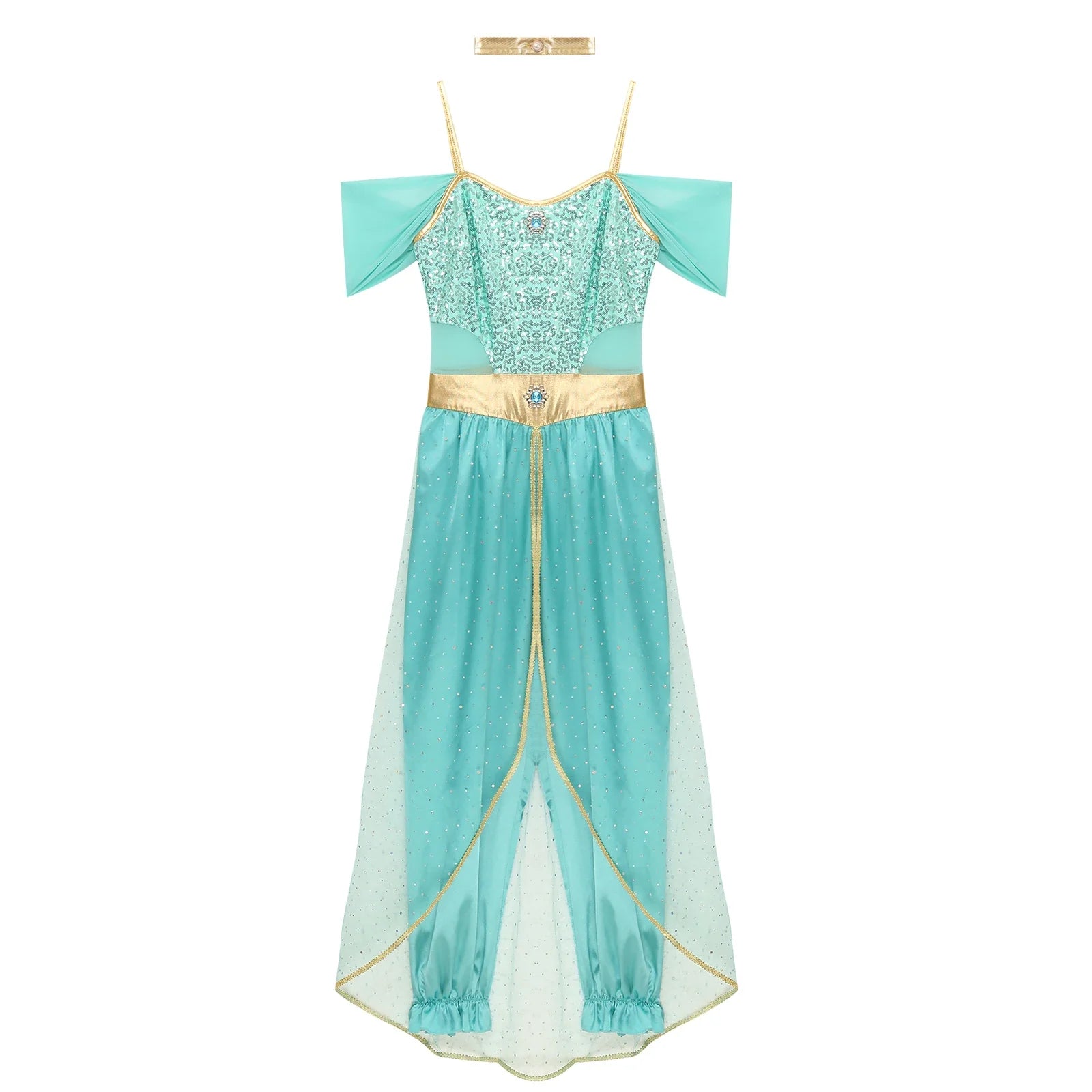 Costume de princesse des Mille et Une Nuits pour Halloween