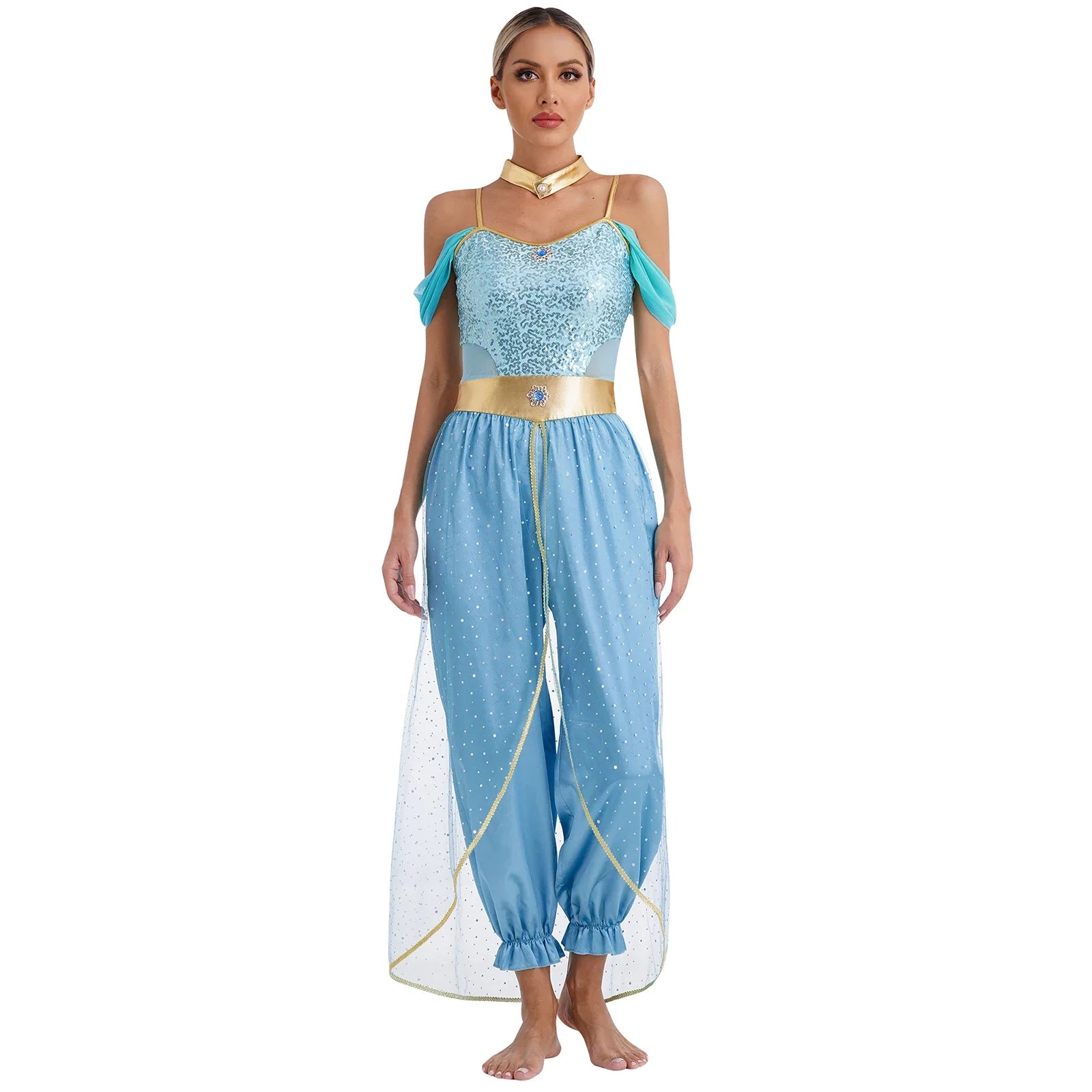 Costume de princesse des Mille et Une Nuits pour Halloween