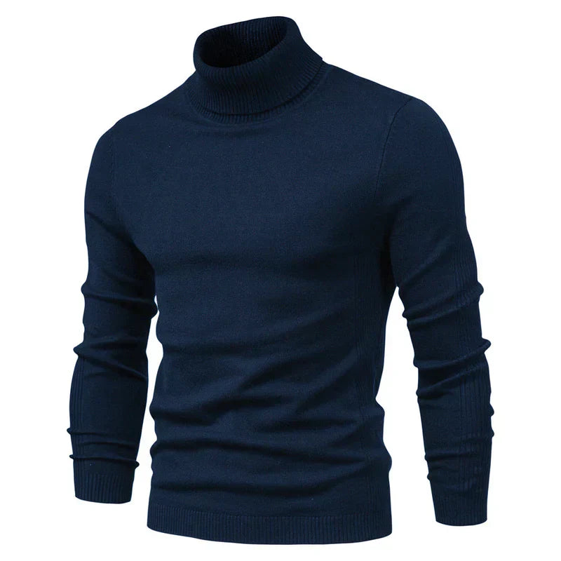 Leo | Pull col roulé chaud et élégant
